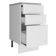 Balcão Stella 40 cm 3 Gavetas Branco Madesa
