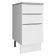 Balcão Stella 40 cm 3 Gavetas Branco Madesa