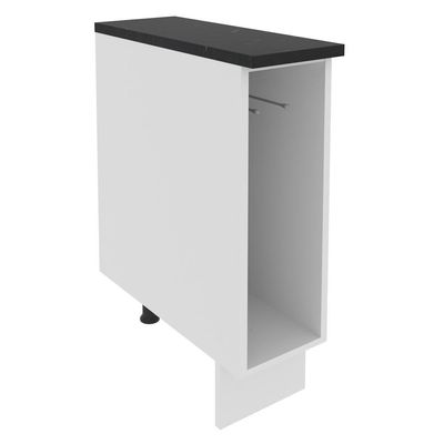 Balcão Porta-Pano Acordes Glamy 100% MDF Branco Madesa