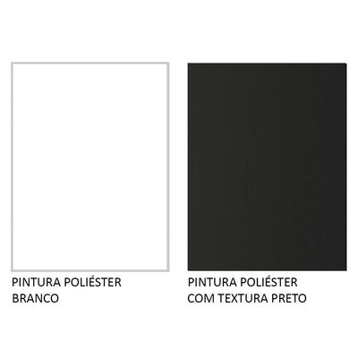 Balcão Gabinete De Pia Mdf 120 Cm 3 Portas 2 Gavetas Branco