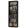 Estante Livreiro 6908 com 6 Nichos Preto