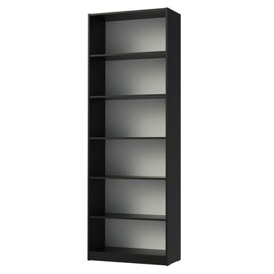 Estante Livreiro 6908 com 6 Nichos Preto