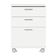 Gaveteiro Organizador Para Escritório 3 Gavetas Branco