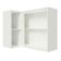 Armário Aéreo Smart 100% Mdf com 1 Porta e Adega Branco
