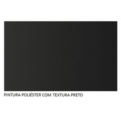 Estante Livreiro 6907 com 3 Nichos Preto
