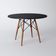 Conjunto De Mesa De Jantar Eames Eiffel 90cm 4 Cadeiras