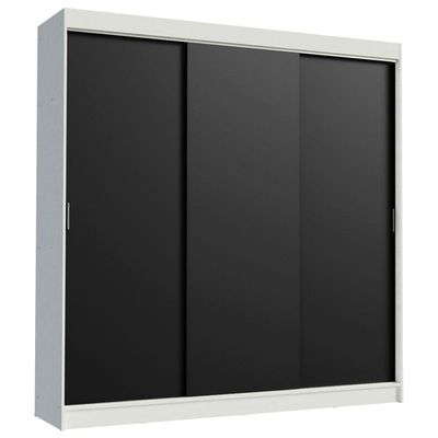 Guarda-roupa Casal 3 Portas de Correr 3 Gavetas Madesa