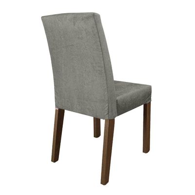 Conjunto Sala De Jantar Mesa Tampo De Vidro 6 Cadeiras