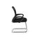 Cadeira Secretária Office Base Fixa - Preto