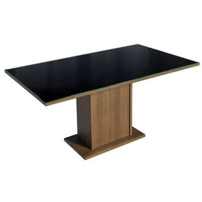 Conjunto Sala De Jantar Mesa Tampo De Vidro 6 Cadeiras