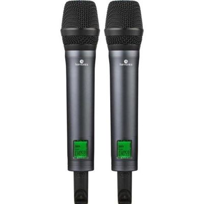 Microfone Sem Fio Harmonics Hsf300-2