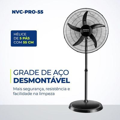 Ventilador Coluna Mondial Nvc-pro-55 55cm Pro 127V/60Hz