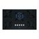 Cooktop A Gás Fischer 5 Bocas Tripla Chama Infinity Com Trempe De Ferro Fundido Mesa Vidro 26298-57077 Bivolt