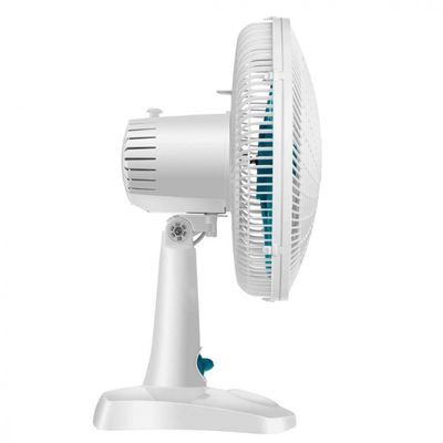 Ventilador De Mesa Ultra V-30-6p 30cm 6 Pás 3 Velocidades 50w Branco Com Azul 127 V