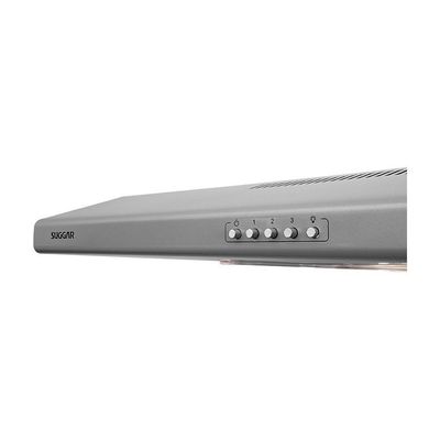 Depurador de Ar Suggar Slim 60cm 105W 3 Velocidades Prata DI601PR/DI602PR 220V