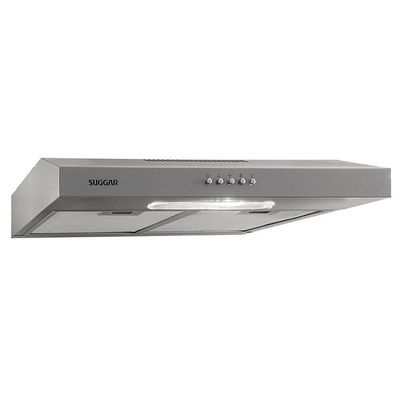 Depurador Slim Suggar DPS161PR/DPS162PR 60cm 3 Velocidades Prata 220V
