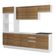 Cozinha Completa 100% Mdf Madesa Acordes Branco Rustic