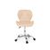 Cadeira Office Eiffel Slim Base Giratória Nude