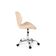 Cadeira Office Eiffel Slim Base Giratória Nude