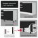 Armário De Cozinha Compacta 120cm Branco/Preto