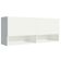 Armário Aéreo 120 Cm 2 Portas 2 Nichos Branco Para Cozinha