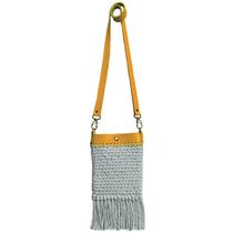 Kit Bolsa Crochê - Mostarda - Kits for Kids