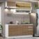 Cozinha Completa 180008 Com Armário E Balcão Branco/Rustic