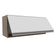 Armário Aéreo Glamy 80cm 1 Porta Rustic/Branco Madesa
