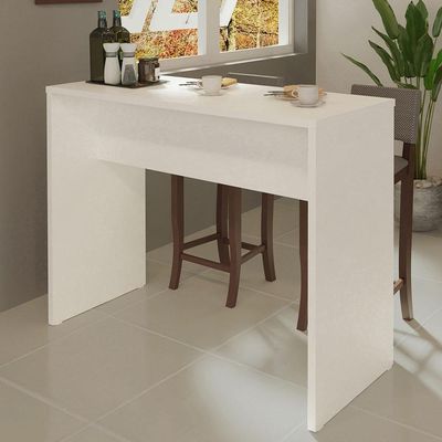 Bancada para Cozinha Madesa 115 Cm - Branco