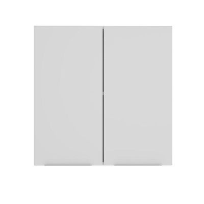 Armário Aéreo 70 Cm 2 Portas Branco Stella Madesa Branco