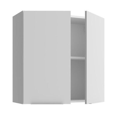 Armário Aéreo 70 Cm 2 Portas Branco Stella Madesa Branco