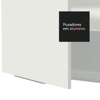 Armário Aéreo 70 Cm 2 Portas Branco Stella Madesa Branco