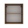 Armário Aéreo 60 Cm 1 Porta Agata Madesa Rustic/crema