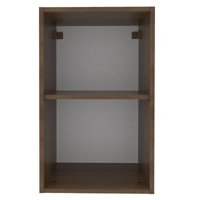 Armário Aéreo Madesa Agata 40 Cm 1 Porta Rustic/cinza