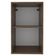 Armário Aéreo Madesa Agata 40 Cm 1 Porta Rustic/cinza