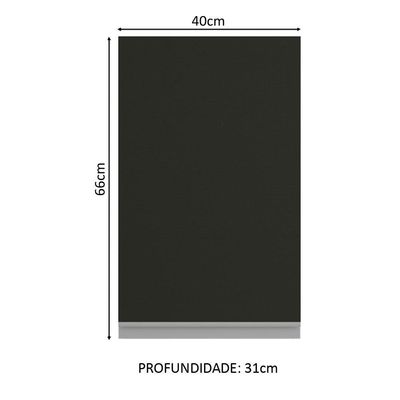 Armário Aéreo Glamy 40cm 1 Porta Madesa