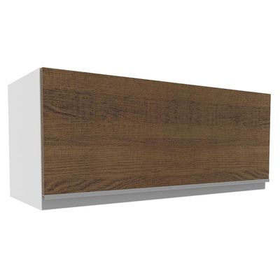 Armário Aéreo Acordes Glamy 100%MDF 80 1 Porta BR/Rustic Mad