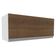 Armário Aéreo Acordes Glamy 100%MDF 80 1 Porta BR/Rustic Mad