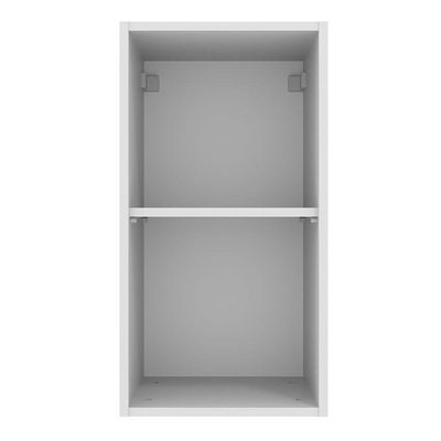 Armário Aéreo 35 Cm 1 Porta Agata Madesa Branco/crema