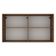 Armário Aéreo 120 Cm 2 Portas Agata Madesa Rustic/crema