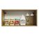 Armário Aéreo de Cozinha Agata 70cm 1 Porta Rustic Cinza