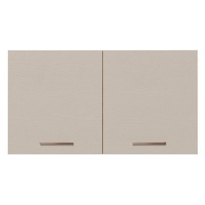 Armário Aéreo 120 Cm 2 Portas Agata Madesa Rustic/crema