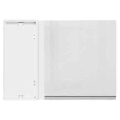 Armário Aéreo de Canto Glamy 100% MDF 1 Porta BR Madesa