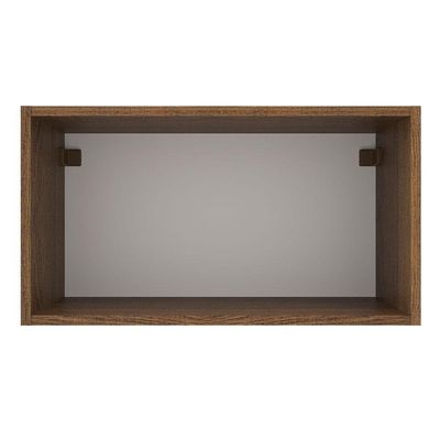 Armário Aéreo Madesa Agata 60cm 1 Porta Basculante Rustico