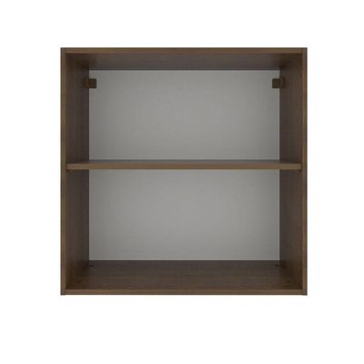 Armário Aéreo 70 Cm 2 Portas Rustic/branco Stella