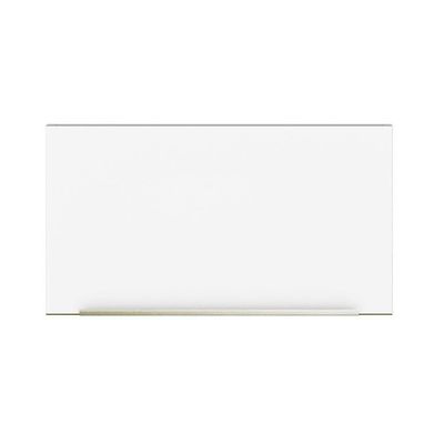 Armário Aéreo 60 Cm 1 Porta Basculante Branco/Branco Veludo