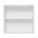 Armário Aéreo 70 Cm 2 Portas Branco/preto Lux Madesa Branco/preto