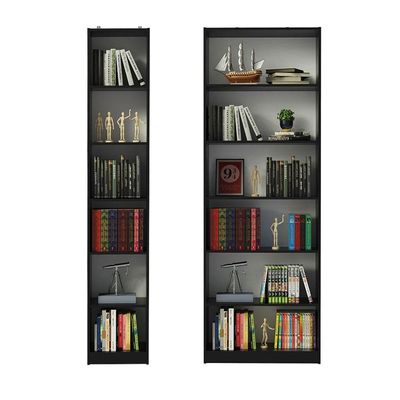 Kit Estante Livreiro 6908 e Estante Livreiro 6906 Preto