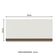Armário Aéreo Reims 70cm 1 Porta Branco Madesa