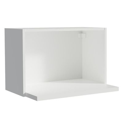 Armário Aéreo Madesa Glamy 60cm com Nicho para Forno Branco